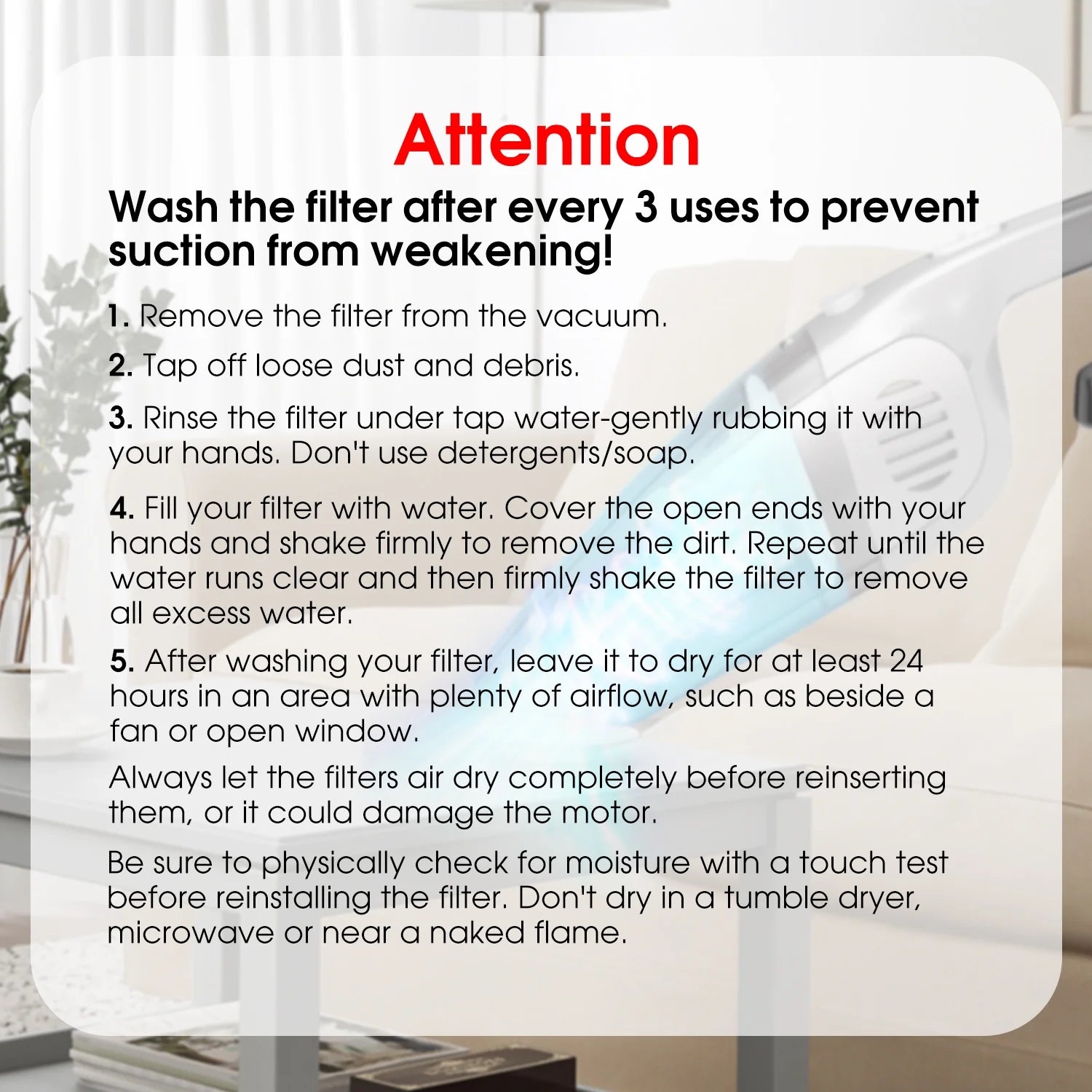 Portable Car Vacuum Cleaner,  Cordless Handheld Vacuum 7.5KPA Powerful Wet Dry Vac for Home Car Pet Hair