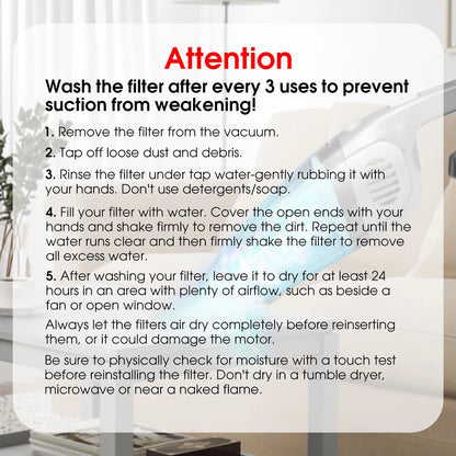 Portable Car Vacuum Cleaner,  Cordless Handheld Vacuum 7.5KPA Powerful Wet Dry Vac for Home Car Pet Hair